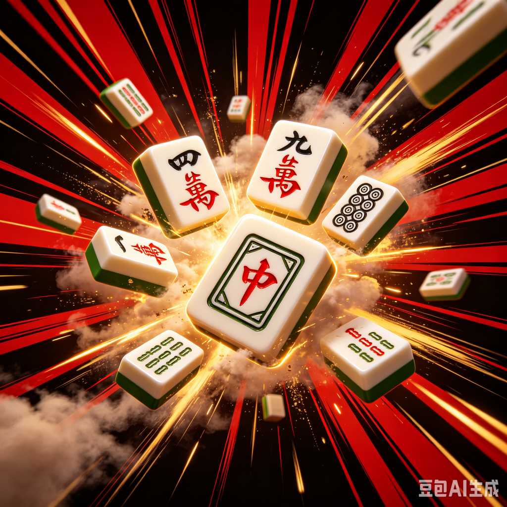simple text mahjong tiles